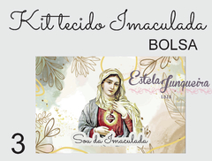 KIT TECIDO BOLSA IMACULADA 3