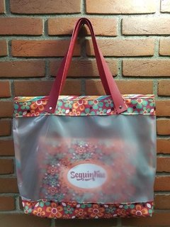 Bolsa Multi-uso Floral super colorido