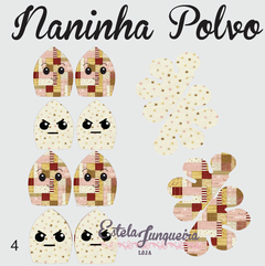 kit tecido naninha polvo 4 em MALHA - comprar online