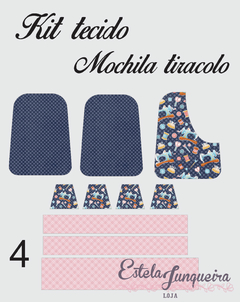 kit tecido mochila tiracolo 4