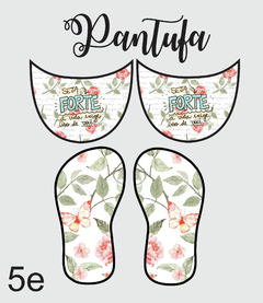 kit tecido pantufa 5e