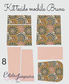 kit tecido mochila bruna 8