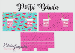 Kit tecido porta bebida e kit porta talheres - comprar online