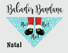 babador bandana natal papai noel