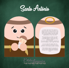 Tecidos para Almofada Mini Santo Antônio