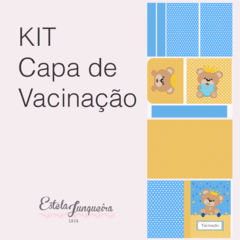 Kit de tecidos para capa de vacinação - Ursos