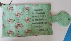 Capa de Bíblia - Verde Floral - comprar online