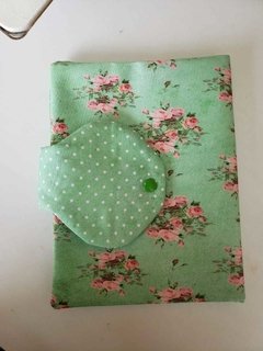 Capa de Bíblia - Verde Floral