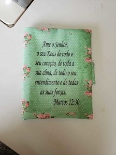 Capa de Bíblia - Verde Floral na internet