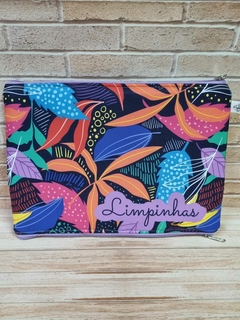 necessaire sujinhas e limpinha floral 1