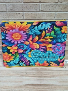 necessaire sujinha e limpinha floral 5