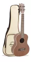 Ukelele Bamboo Tenor Madera De Sapele Con Funda / Bu-26 Cf