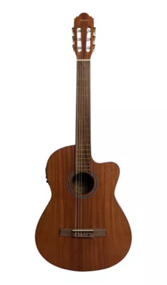 Guitarra Electrocriolla Mahogany Eq Corte Funda - comprar online