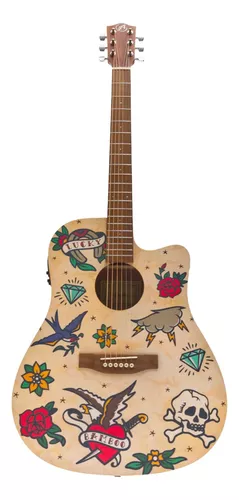 Guitarra Electroacústica Ga-41 Old School Con Funda - comprar online