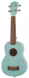 Ukelele Soprano U-21 Gris Con Funda