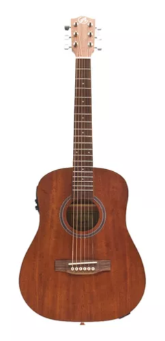 Guitarra Electroacústica Baby Mahogany De Viaje Funda - comprar online