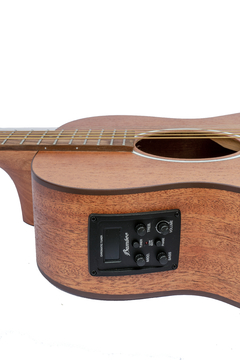 Guitarra Electroacustica 38 Bamboo Mahogany Incluye Funda - tienda online