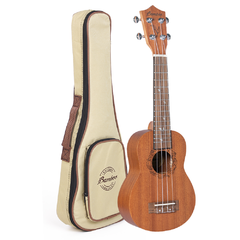 Ukelele Soprano Sapele Eco (Incluye Funda Acolchada)