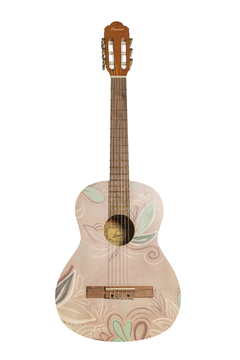 Guitarra Criolla Mediana Diseño Belle (Incluye Funda Acolchada) - comprar online