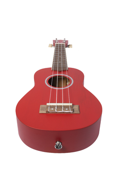 Ukelele Soprano Estudio Rojo (Incluye Funda) - BAMBOO • Shop Online