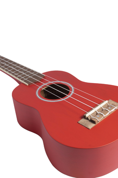 Imagen de Ukelele Soprano Estudio Rojo (Incluye Funda)