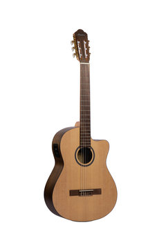 Guitarra Electro Criolla Bamboo Gc-39 Stage Eq Funda en internet