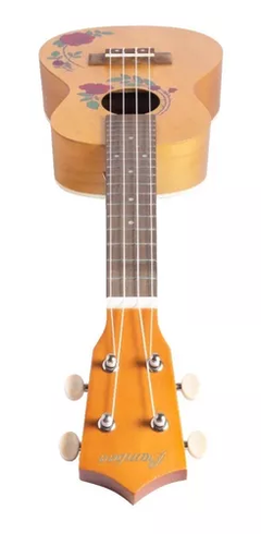 Imagen de Ukelele Soprano U-21 Roses Con Funda