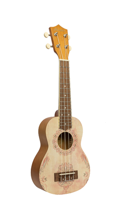 11Ukelele Soprano Lotus (Incluye Funda)