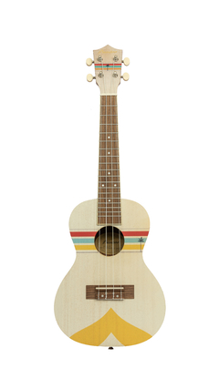 Ukelele Concierto Bamboo U-23 Summer Vibes Con Funda Pua