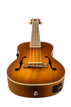 Ukelele Concierto Violin Sunburst con EQ (Incluye Funda Acolchada) - BAMBOO • Shop Online
