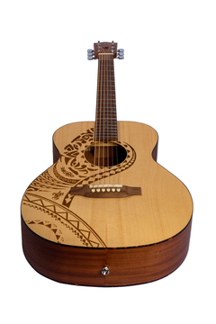 Guitarra Acústica Bamboo Ga 38 Pacifica Con Tensor Y Funda - BAMBOO • Shop Online