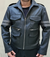 Campera Eco cuero abrigo interior leon kennedy - BeSide