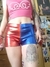 Short Harley Quinn metalisado elastisado