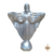 Estátua de Gesso Cristo Cor Prata 21cm - comprar online