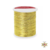 Cordão Metálico Cor 054 Dourado CD003 1mm com 50mts