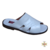 Chinelo Masculino em Couro Branco REF. 1037