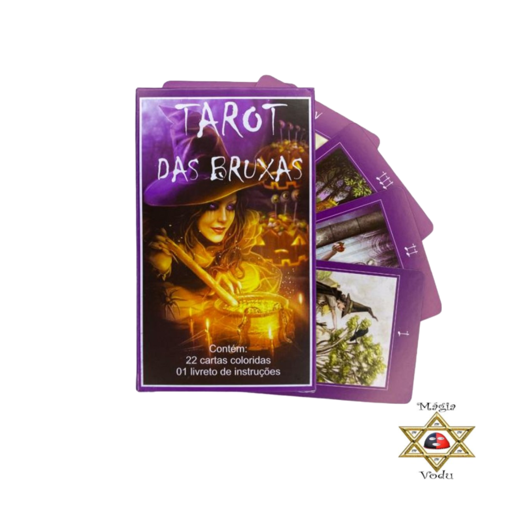 Jogo Cartas Baralho O Tarot Negro 22 Cartas Manual Promoção