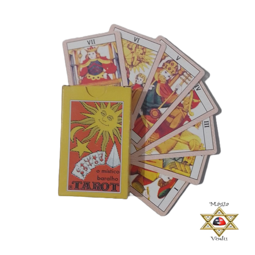 Baralho Tarot do Cigano Vladimir Deck 36 Cartas Oráculo em