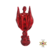 Escultura Lúcifer 12 cm Pintado de Vermelho em Resina - comprar online