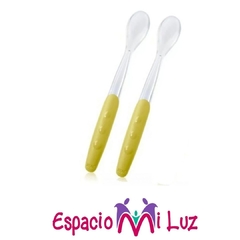 Cuchara nuk de silicona set x2