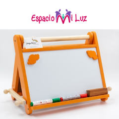 Pizarra de mesa triple - comprar online