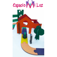 Construcciones las callecitas de mi barrio - Espacio Mi Luz | Juguetes y Muebles Infantiles | El Palomar/Haedo | Argentina