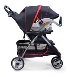 Cochecito mega baby tronador travel system (disponible en rojo por el momento) - comprar online