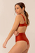 Bikini ALEXA Rojo Licor TOP SOLO XS - tienda online