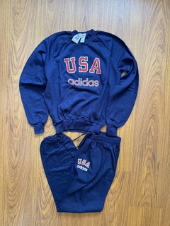 Conjunto Adidas USA 90's