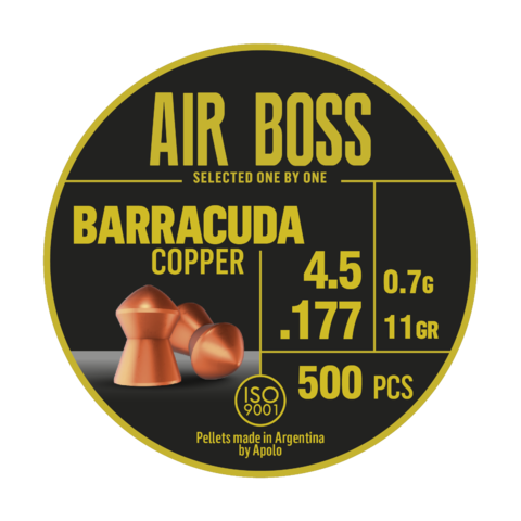 Balines Cobreados Barracuda 4.5 x 500