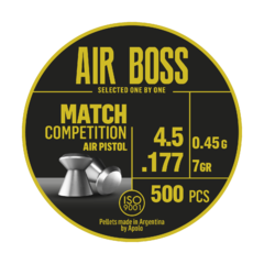 2 latas balines match air pistol 4.5 x 500