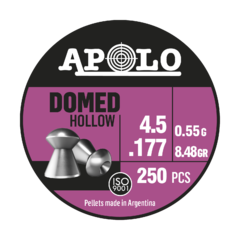 Balines domed hollow 4.5 x 250