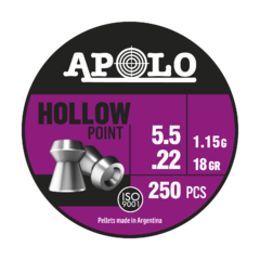 Balines Hollow Point 5.5 x 250