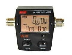 Medidor Digital De Roe Y Potencia Nissei Rs70 Hf 1,6-60 Mhz - MULEY S.A